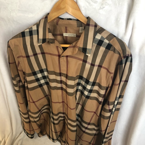 burberry shirt poshmark